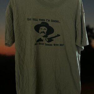 Gildan Men's Green/Khaki T-shirt